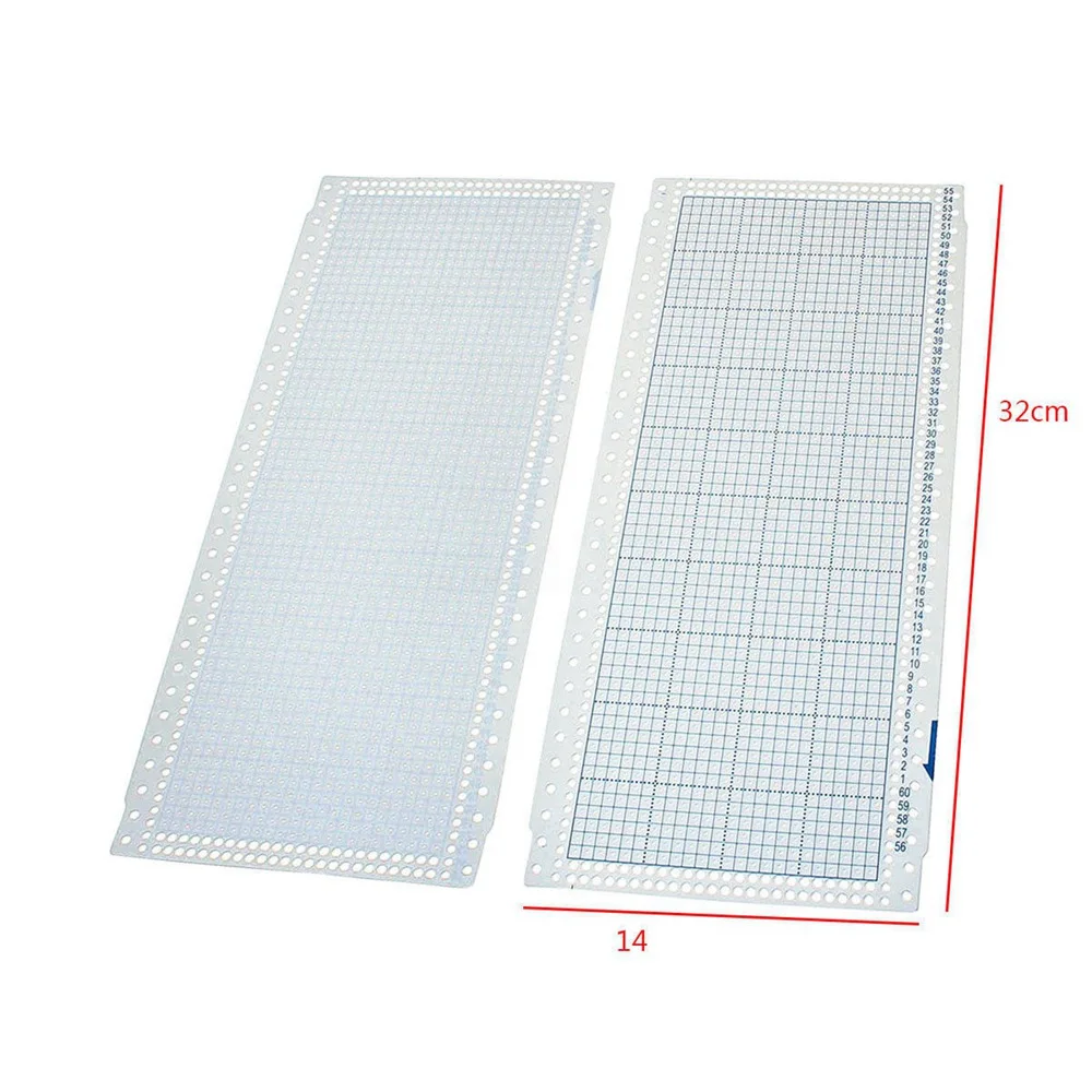 10pcs/set Blank Punch Card 24 Stitches fit for Brother Singer Knitting Machine HG7702