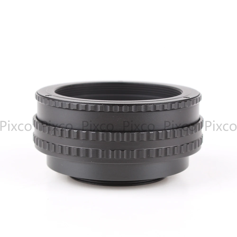 ADPLO 17-31mm Macro Extension Tube M52-M42 /M52 Lens to M42 Camera Adjustable Focusing Helicoid Ring Adapter