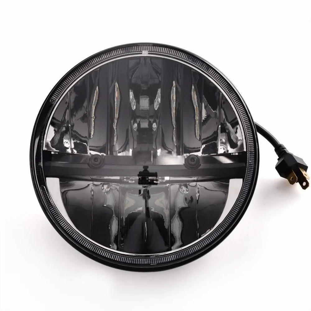 1set 30W 7Inch Round Black H4 H13 4.5inch fog lamp and 7