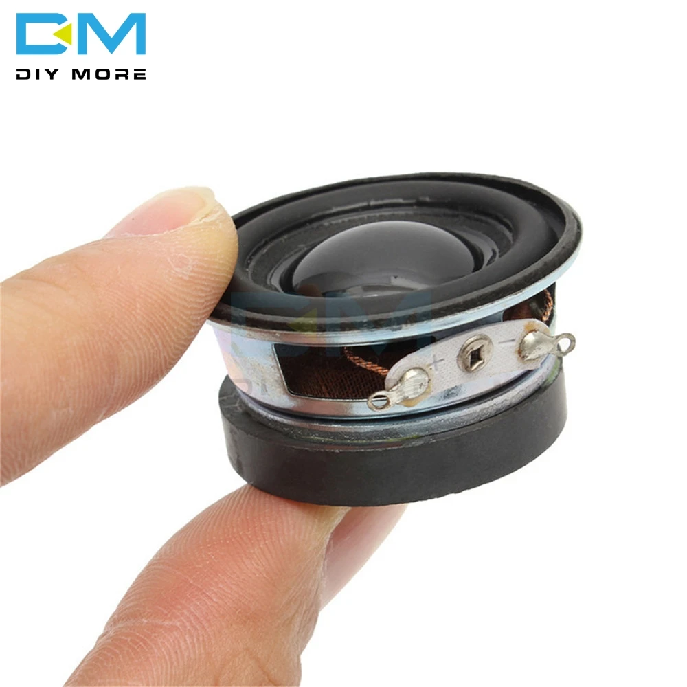 Altoparlante acustico 4 Ohm 3W 40MM altoparlante 36MM esterno magnetico nero cappello PU Edge componenti acustici