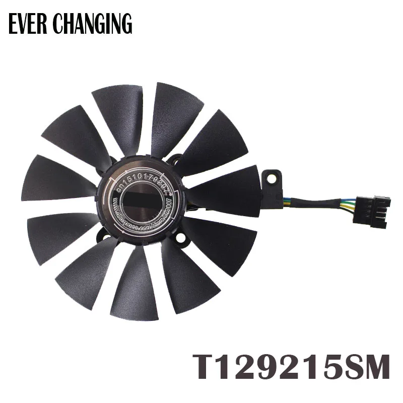 

New Original Graphics card cooling fan FDC10H12S9-C T129215SM PLD09210S12M 12V 0.25A pitch 28MM diameter 87MM