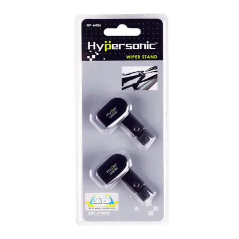 Hypersonic 범용 블랙 자동차 앞 유리 와이퍼 스탠드, HP-6406 자동차 액세서리, 직송, 2 개