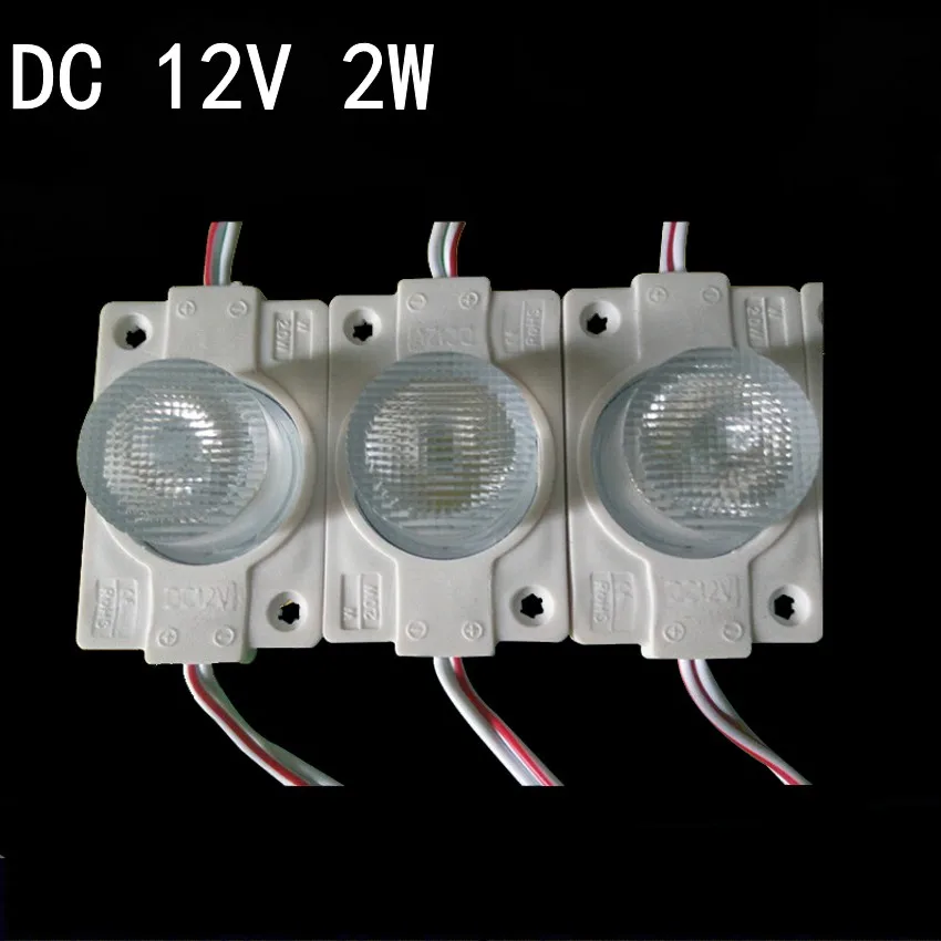 

1.5W 2835 side-emitting DC12V LED Sign Led Backlights COB module high bright with len IP65 white For Channel Letters White