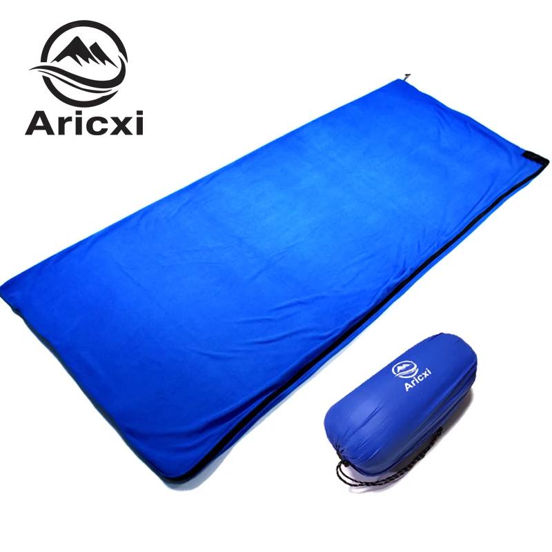 

Ultra-light Multifuntion Polar Fleece Sleeping Bag Portable Outdoor Camping Travel Spring and Winter Warm Sleeping Bag Liner