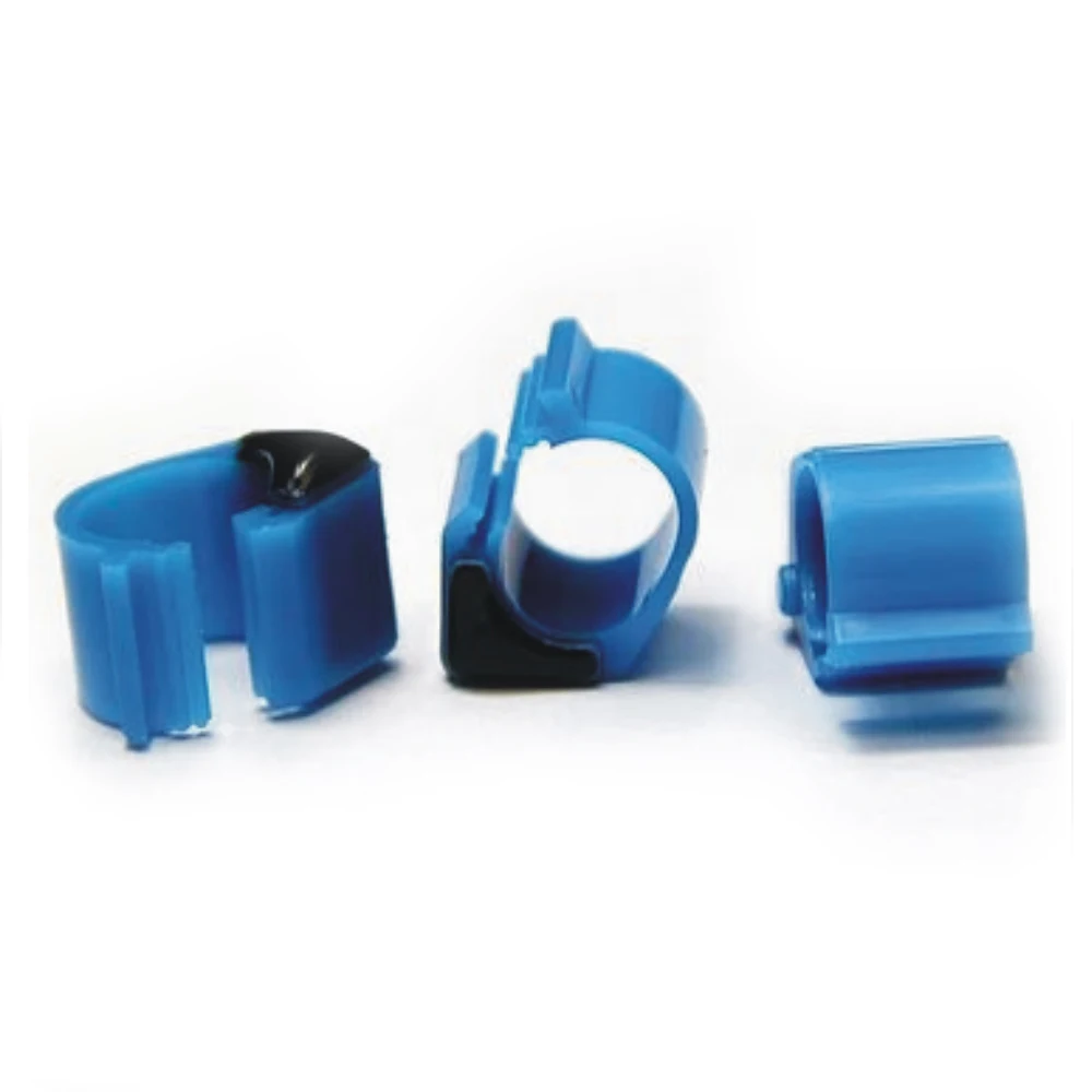 10 pz/lotto EM4305 ISO11785 anello di piccione di plastica uccello gamba anello tag animale rfid anello tag per il tracciamento anelli di pollo piccione uccello