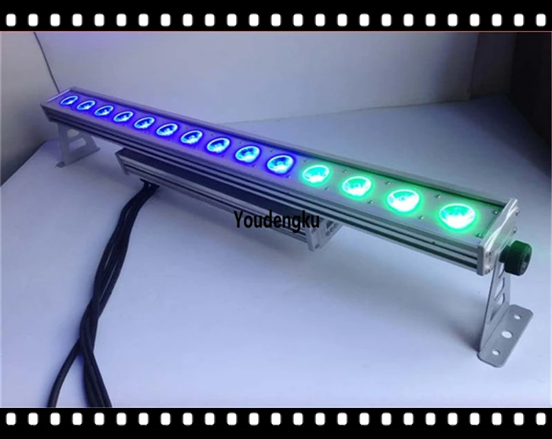 6pcs/lot DMX512 control bar blinder rgbw 14pcs 10w waterproof led wall wash light for disco