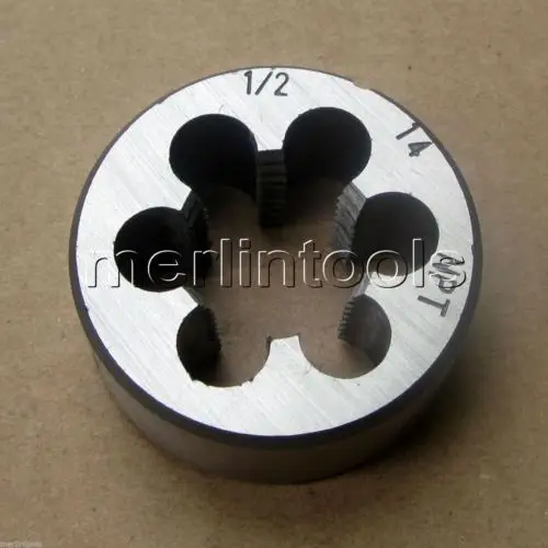 

1/2" - 14 NPT Taper Thread Pipe Die