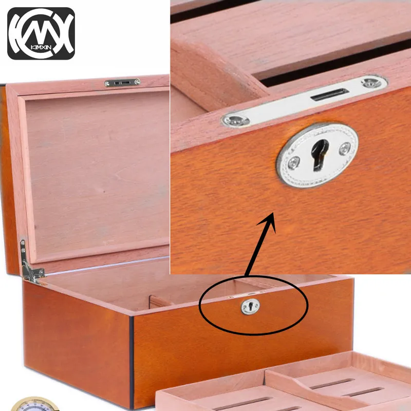 2pcs In stock High-grade wooden box hardware accessories,bronze lock,Antique jewelry/Wooden/Collection/Cigar lock,kimxin-W-018