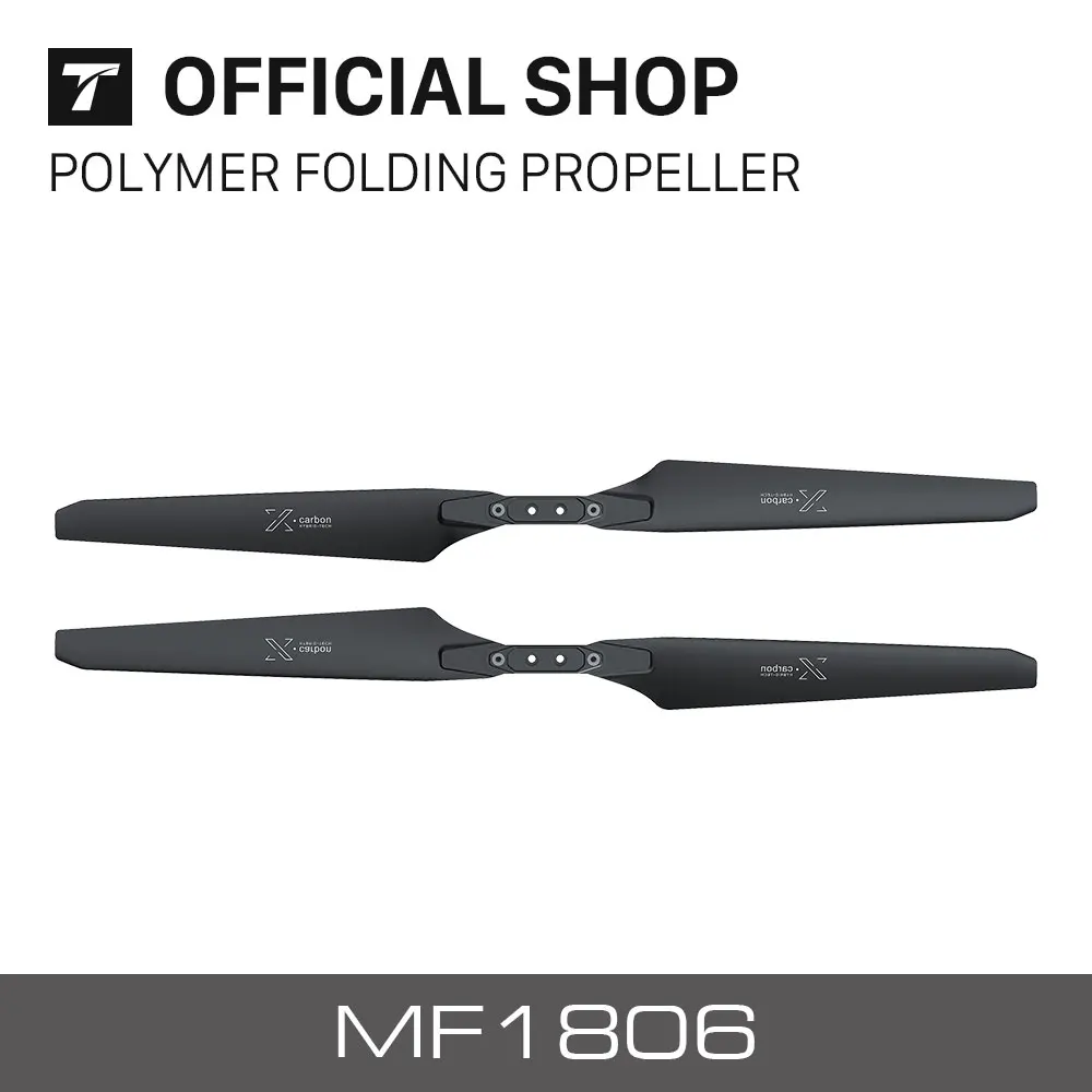 

T-motor new released MF1806 Polymer Folding propeller X*Carbon for rc multi-rotors VTOL Multicoptor Drone