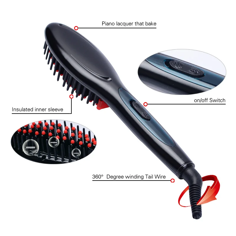 Hair Dryer Brush One Step Hair Blower Brush Electric Hot Air Brush Travel Blow Dryer Comb Professional Hairdryer Hairbrush