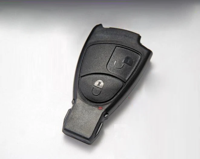 

Keyless Entry 2 Buttons Smart Card Remote Key Shell Case For Benz W220 S320 S350 Fob Key Cover