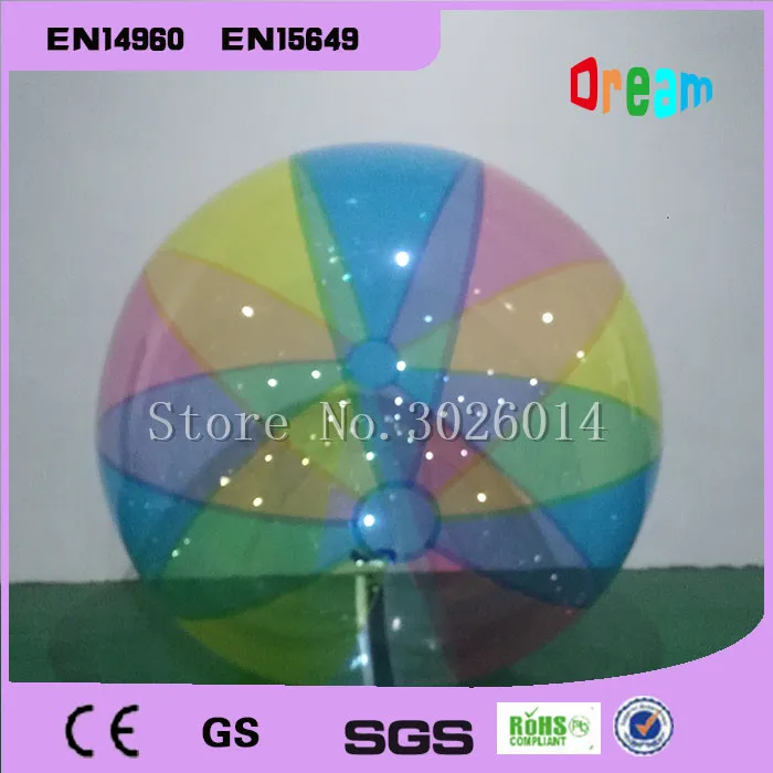 0.8mm TPU 2.0m Dia Inflatable Water Walking Ball Water balloon Zorb Ball Walking On Water Walk Ball
