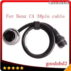 For  benz mb star c4  SD C4 connector 38Pin 38 pin  38-pin cable High quality diagnostic car cable