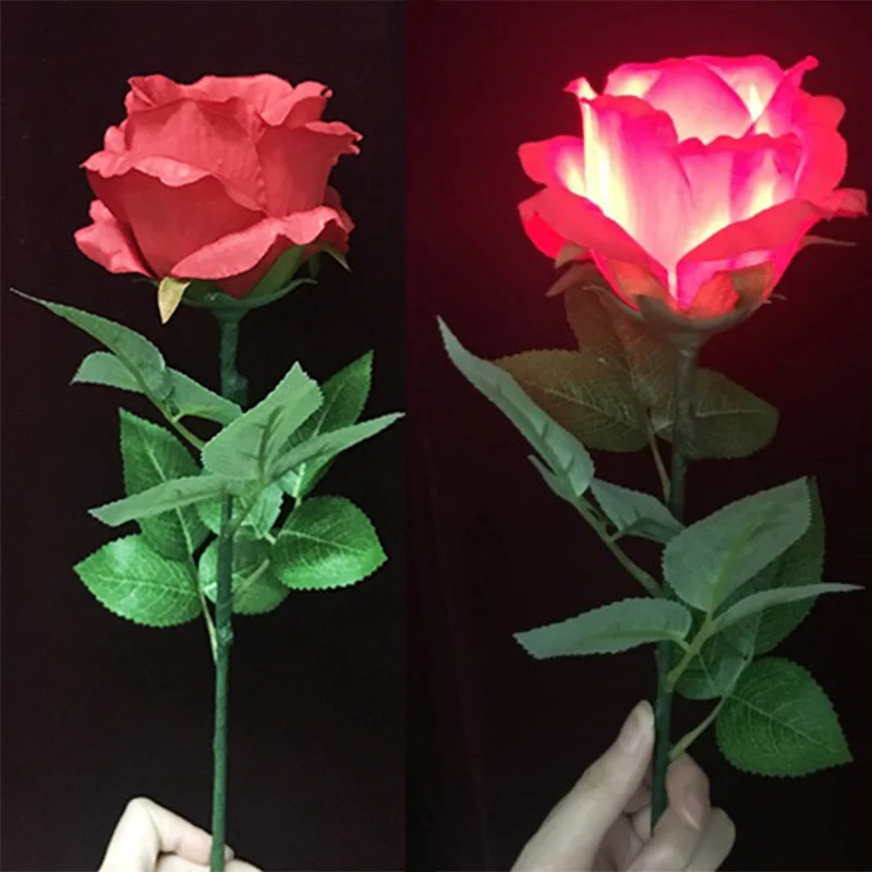 Light Rose - Remote Control Magic Tricks Professional Magicians Stage Bar Wedding Illusions Gimmick Props Mentalism Funny