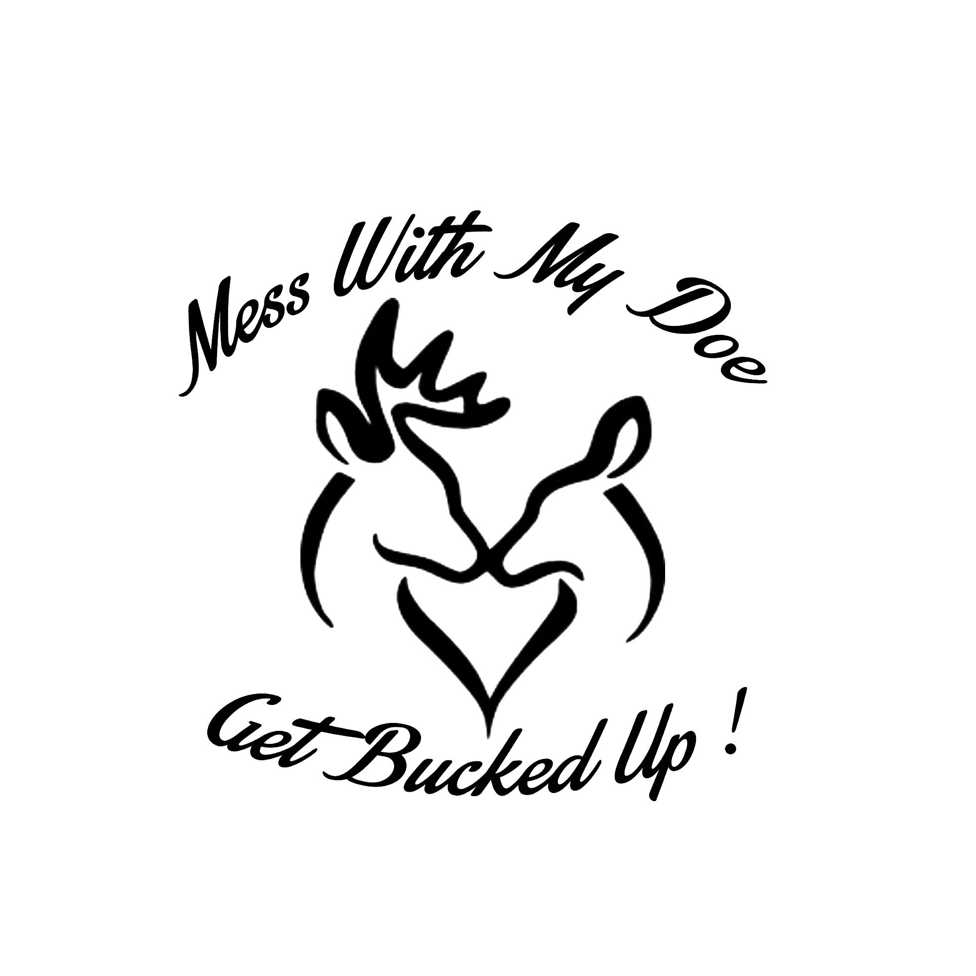 Car window decal truck outdoor sticker deer love hunters country Vinyl Hobby Car Bumper Sticker