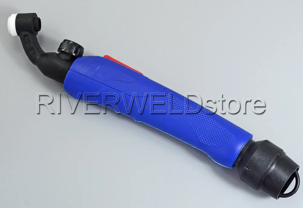 WP-9FV SR-9FV TIG Welding Torch Head Body Flexible & Gas Valve Euro Style 125Amp Air-Cooled