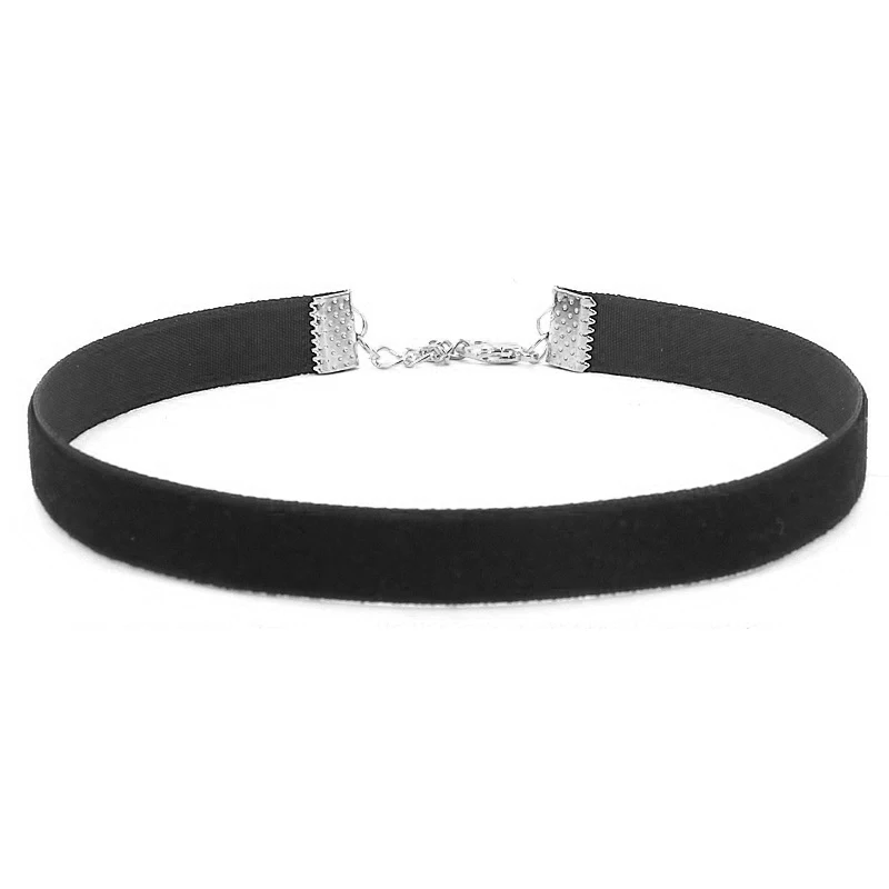Collier Ras du Cou en Velours Coloré pour Femme, Bijoux Punk Originaux, Rétro, Gothique, Cadeau de ix, Nouvelle Collection, 2 Pièces/Lot