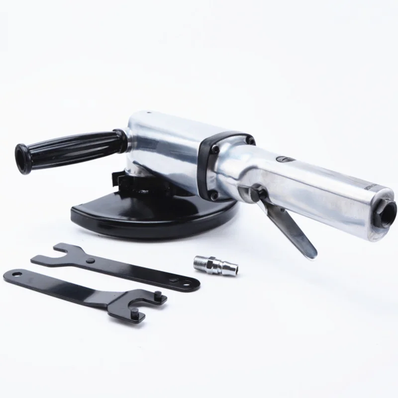 Imagem -02 - Polegada Multifunction Indústria Pneumática Ângulo Moedor de ar Ferramenta Moagem Vento Madeira Metal Lixamento Polimento Máquina Corte 7