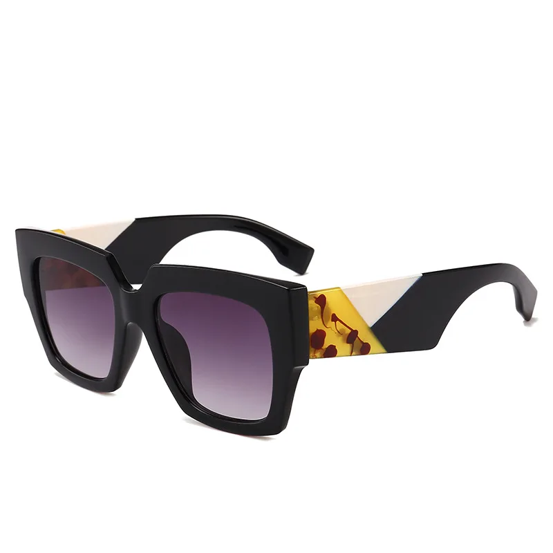 mimiyou Hot Square Women Sunglasses Vintage Fashion Oversized Eyeglasses Classic Men Sun Glasses Brand Design Shades UV400