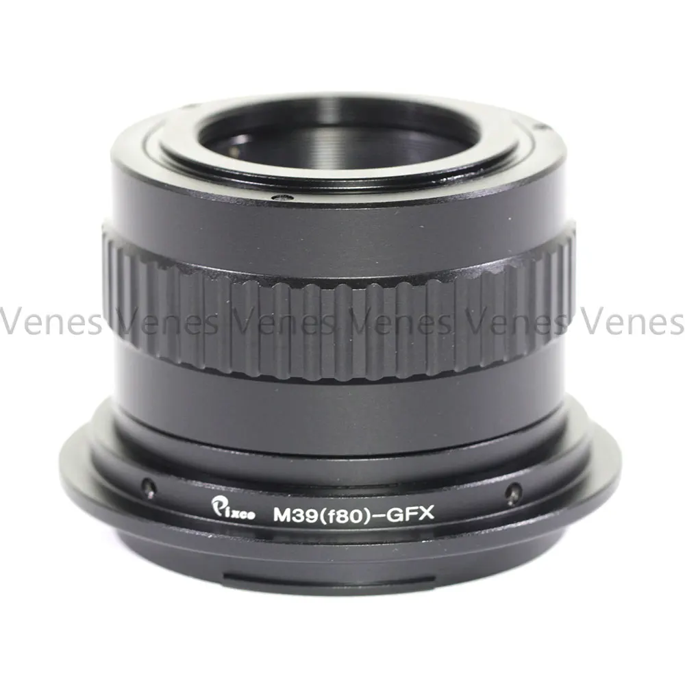 

Venes M39(F80)-GFX Lens Adapter Suit for M39 EF Lens to Fujifilm G-Mount Camera Adapter