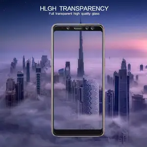 واقي شاشة زجاجي لسامسونج A5 A6 A7 A8 Plus 2018 زجاج مقسى لهاتف سامسونج جالاكسي A3 A7 2016 2017 فيلم واقي زجاجي أفضل 8 مبيعا سامسونج A9 2016 الشاشة الأمامية - No7