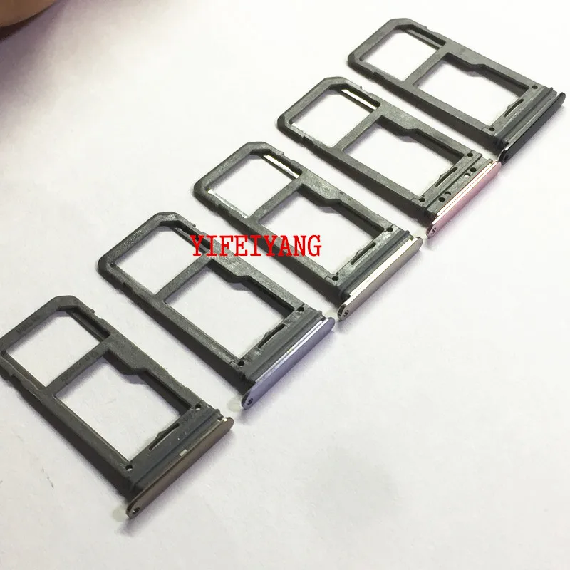 20pcs Original New For Samsung Galaxy S8 G950 S8 plus G955 s8+ Sim Tray Holder Double / Single SIM Card Tray Slot Holder