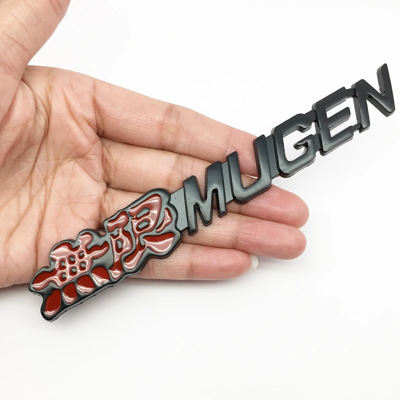 ANTINIYA Car-Styling 3D Metal Sticker for Honda Mugen Emblem Badge for Odyssey ACCORD CITY Crosstour SPIRIOR