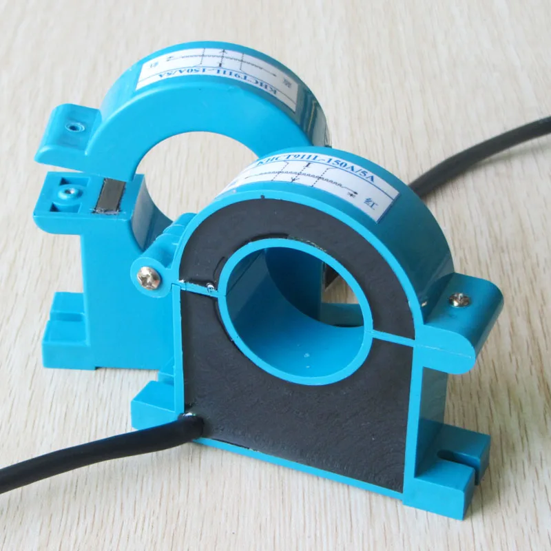 Current Clamp Transformer CT 50A/75A/100A/150A/200A/250A/300A/400A/500A/600A /5A Retractable AC Split Core Current Transformer