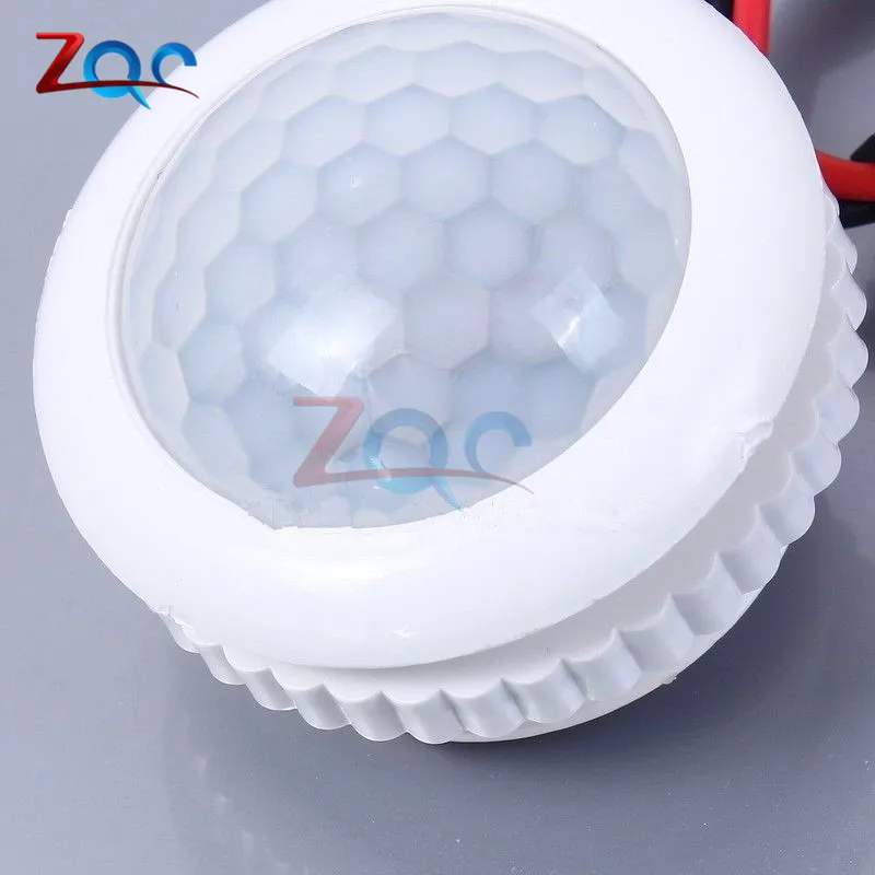 220V 50HZ PIR IR Infrared Human Induction Lamp Switch Light Control Ceiling Light Motion Sensor On Off 3-6m Top