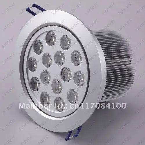 

15W High power 9 LED Recessed Ceiling Down Cabinet Light Fixture Downlight Spotlight Bulb Lamp Warm/Pure White