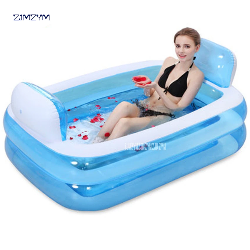 Water Beauty Portable PVC Adult Bath Tub Folding Inflatable Bathtub Safe And Environmentally Friendly Non-toxic Thick child play