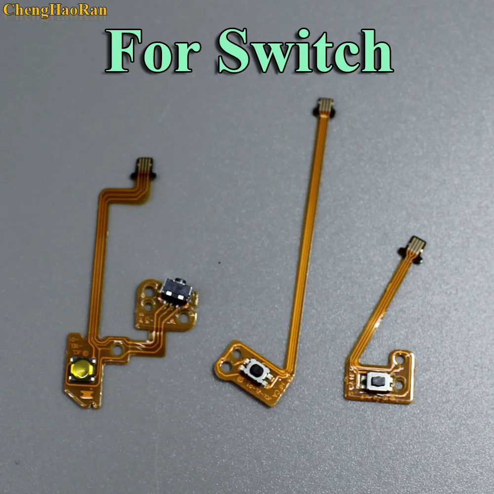 ChengHaoRan 1pcs ZL ZR L SL SR Button Ribbon Flex Cable Replacement for Nintendo NS Switch for Joy-Con Controller Repair parts