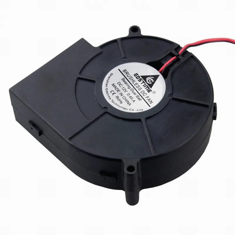 100pcs Gdstime 12V Dual Ball 97mm x 33mm 9733B High Speed Big Airflow DC Brushless Blower Cooling Fan big sales