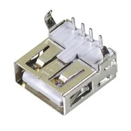 Glyduino Elektronische Element USB-A Moeder USB Socket Base Interface Een 90 Graden Bocht Voeten Gebogen Naald USB