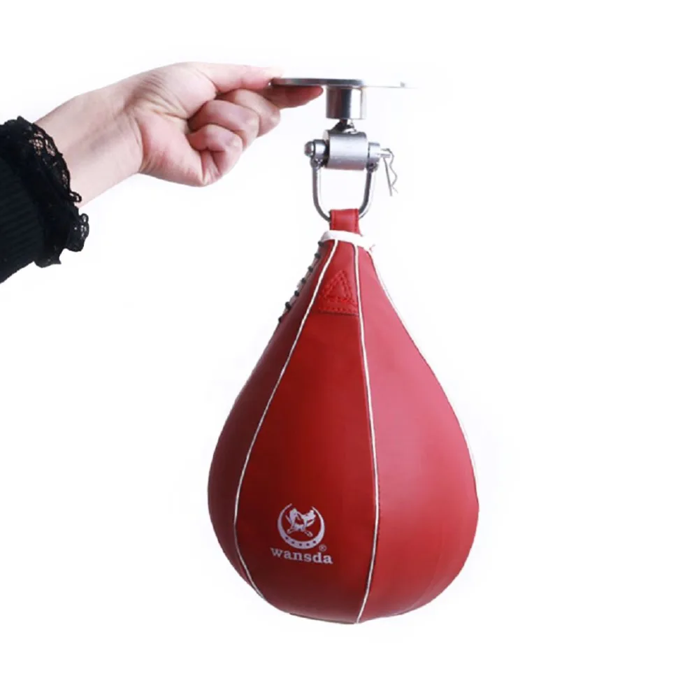 Professional Boxing Speed Ball Swivel Pear Punching Bag Fitness Boxing Punch Bag Tool Accessory Boxer Training Workout Equipment