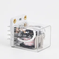 Intermediate relay JQX-38F 3Z 40A power relay Electromagnetic relay 11pin DC12V DC24V AC110V AC220V