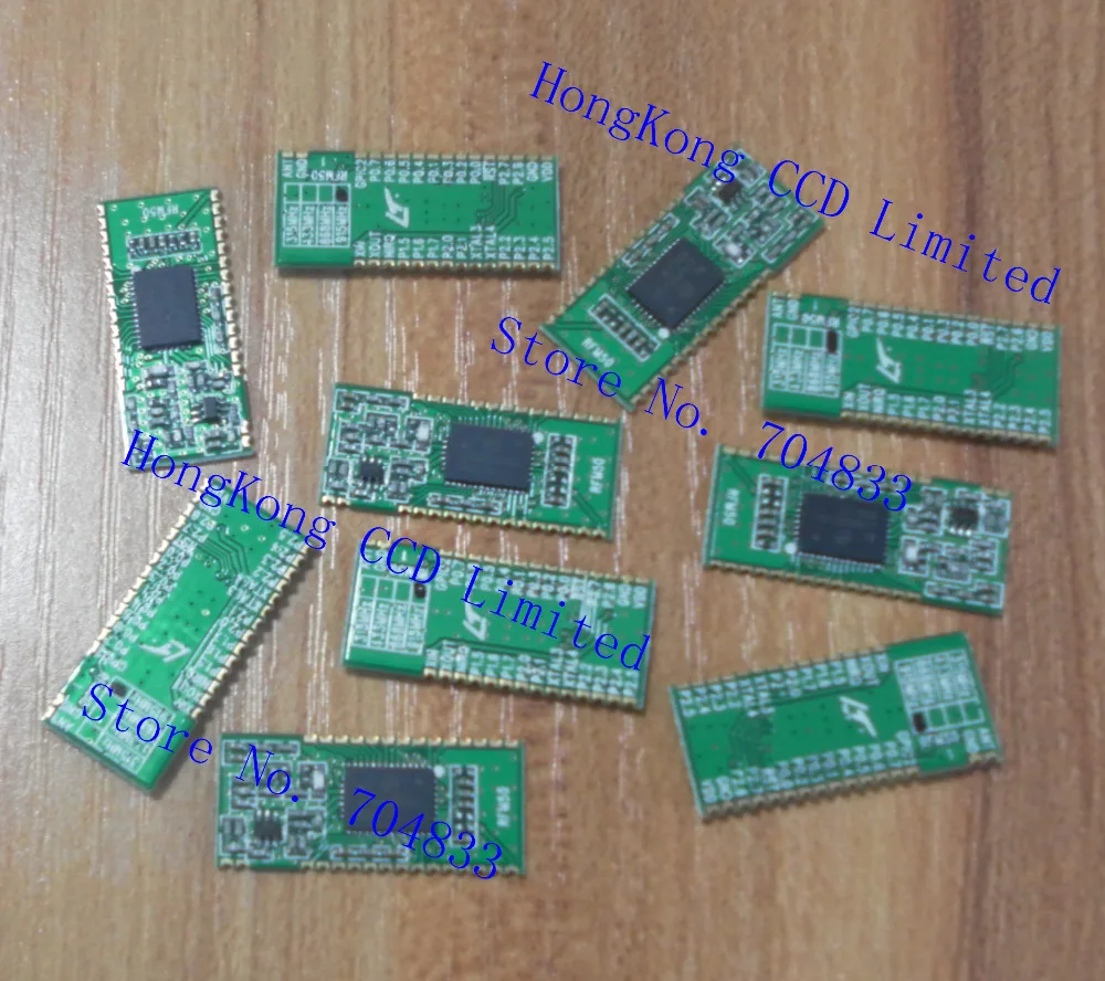 

RFM50 433Mhz 868Mhz 915Mhz 100mW SOC transceiver module + 20dBm receiver sensitivity (-121 dBm) 433Mhz 868Mhz 915Mhz