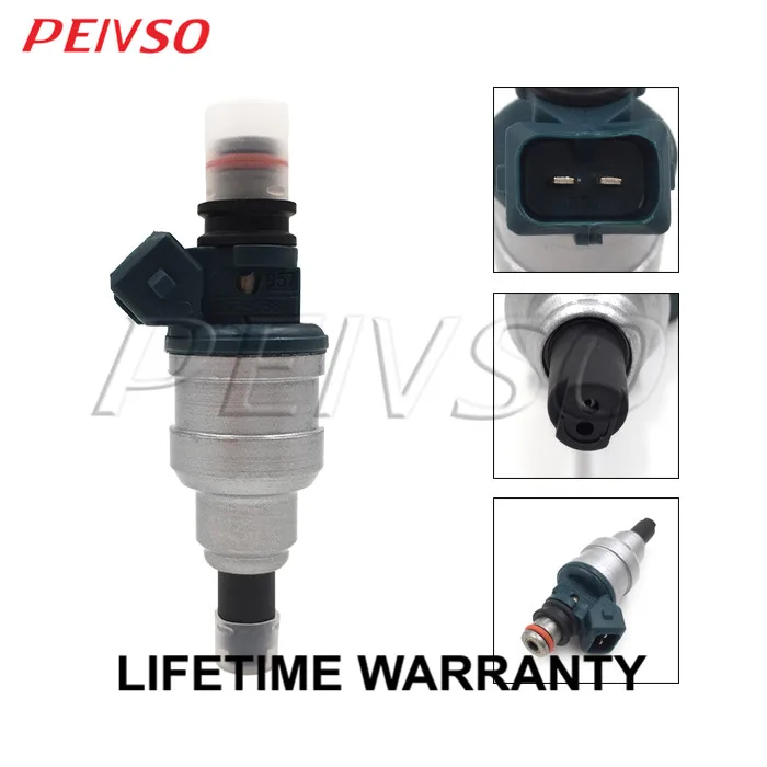 PEIVSO 4pcs  INP-068 MDH145 Fuel Injector For DODGE COLT 1.3L 1992-1995 Mitsubishi Carisma Lancer Libero Mirage Colt