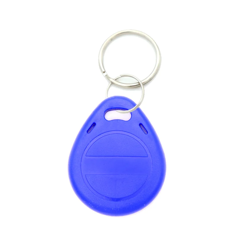 Go 100pcs Blue EM4305 T5577 Blank Key Tag RFID Chip Ring Tags Keytag 125 khz Copy Rewritable Writable Rewrite Duplicate 125khz