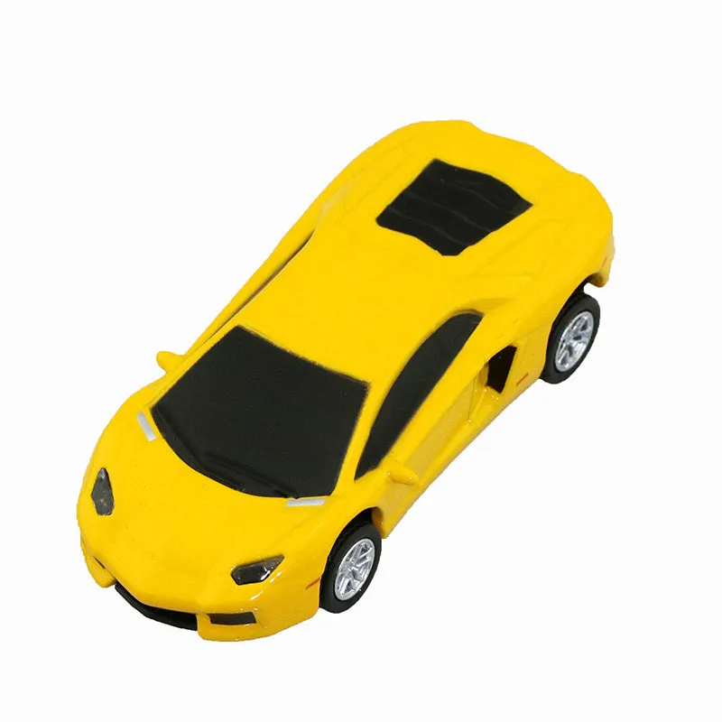 محرك فلاش معدني صغير للسيارة الرياضية ، 4 جيجابايت/8 جيجابايت/16 جيجابايت ، محرك أقراص فلاش Usb ، تخزين بطاقة الذاكرة ، هدية للأولاد