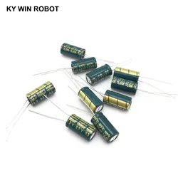 10 stücke aluminium-elektrolytkondensator 1800 uF 6,3 V 8*16mm frekuensi tinggi Radial Elektrolytischen kapasitor