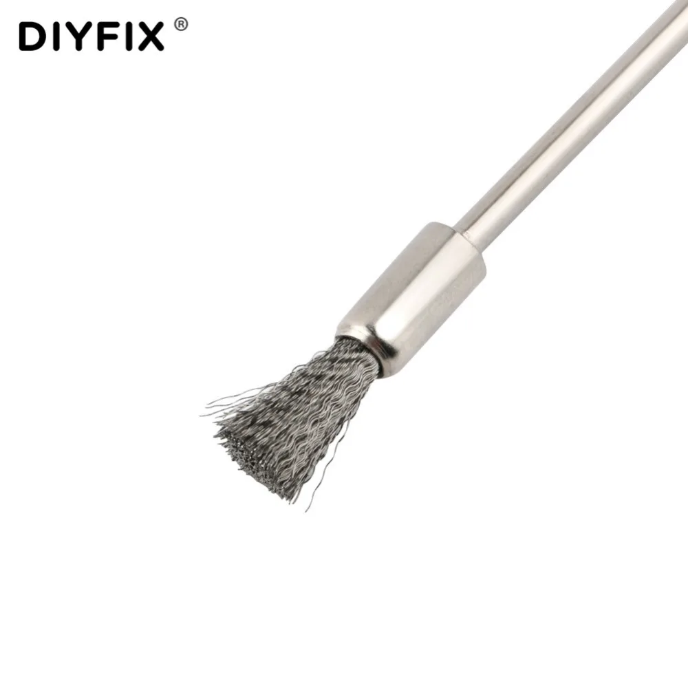 DIYFIX 10 cm RDA Spazzola Bobina Cleaner Sigaretta Elettronica Spazzola di Filo di Riscaldamento Bobine Spazzola di Pulizia per RTA RBA RDA Atomizzatore dal carro armato