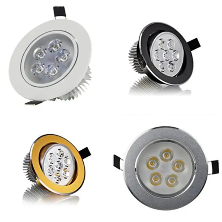 

Epistar High power LED Downlight Ceiling lamp light Dimmable 9W 12W 15W 21W Warm /Natur/Cold White Recessed Spot light 110V-220V