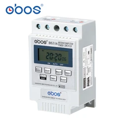 Timer BS316 (KG316T) Intelligent Microcomputer Programmable Electronic Timing Switch Relay Controller Various Voltage Selection