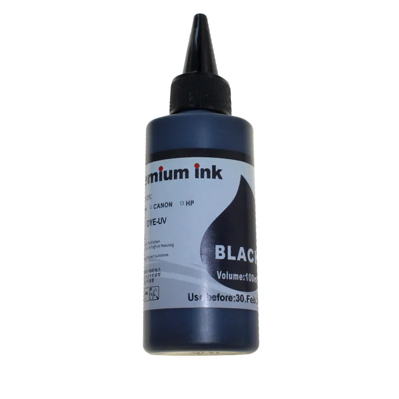 Refillable Dye Ink  664 664xl For Deskjet 1115 2135 3635 1118 2138 3636 3638 4536 4676 Printers 4X100ML