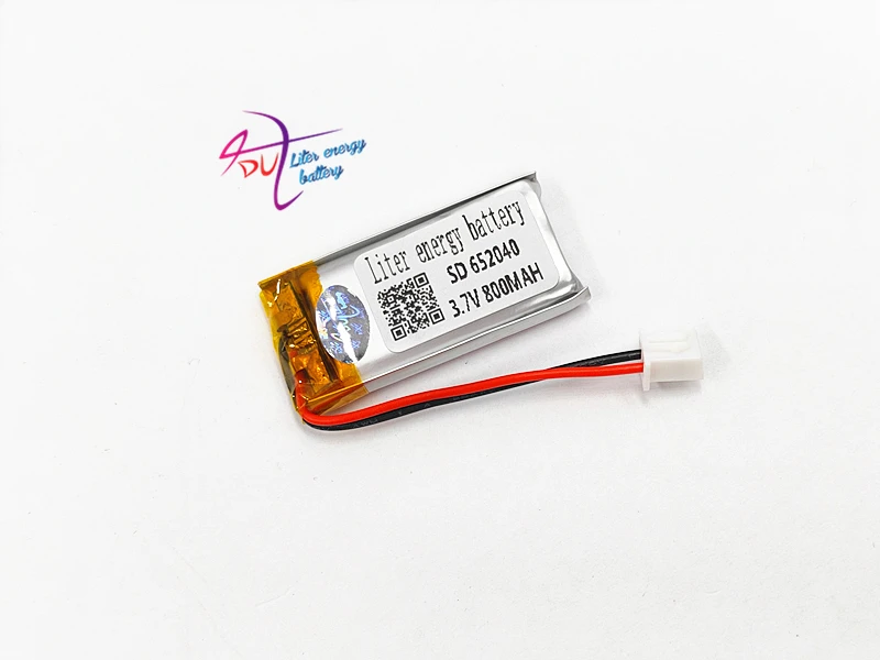 XHR-2P 2.54 800 mAh 652040 3.7 ポリマー電池 Bluetooth MP3 ワイヤレススピーカーレコーダー