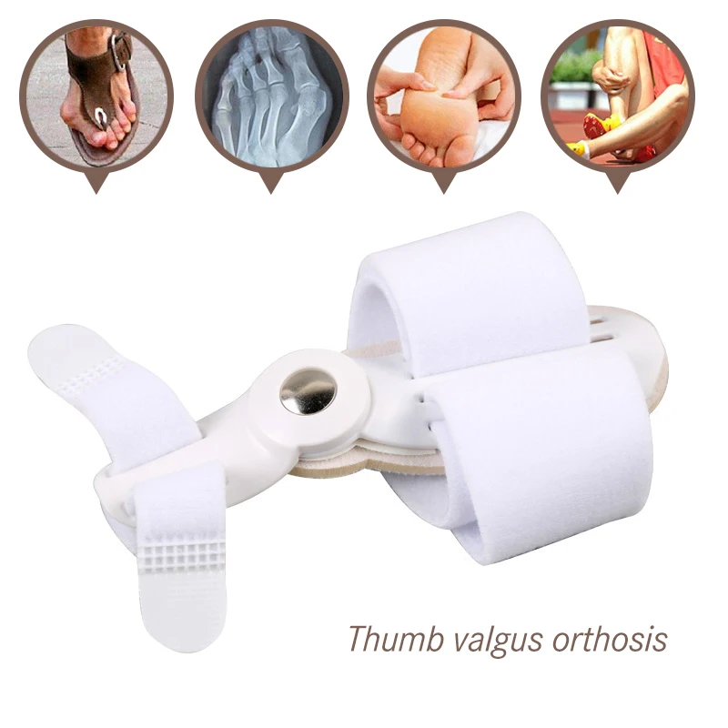 Bunion Adjuster Correctors Hallux Valgus Correctors Toe Orthopedic Splint Straightener Big Toe Bone Separator Foot Care