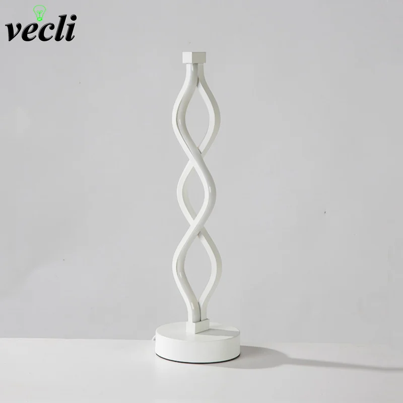 Modern Minimalist Led Table Lamp Bedroom Bedside Study Reading Lighting Living Room Nordic Creative Night Lights Fixtures