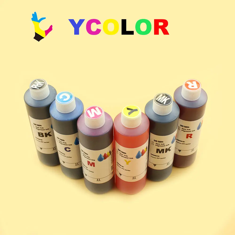 DGYCJLFP 250ML Pigment ink for Canon PFI 106 ink cartridge for Canon IPF 6400SE printer