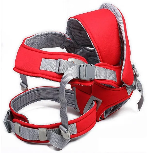 

2016 Cotton Baby Carriers 0-30 Months Multifunction Front Facing Infant Sling Backpack Pouch Wrap Baby Kangaroo With Waist Belt